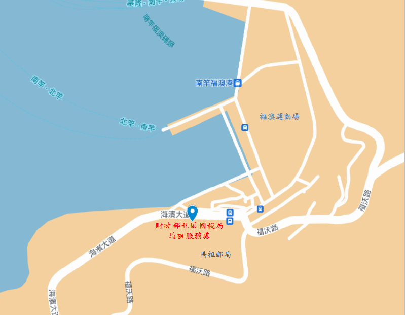 馬祖位置圖