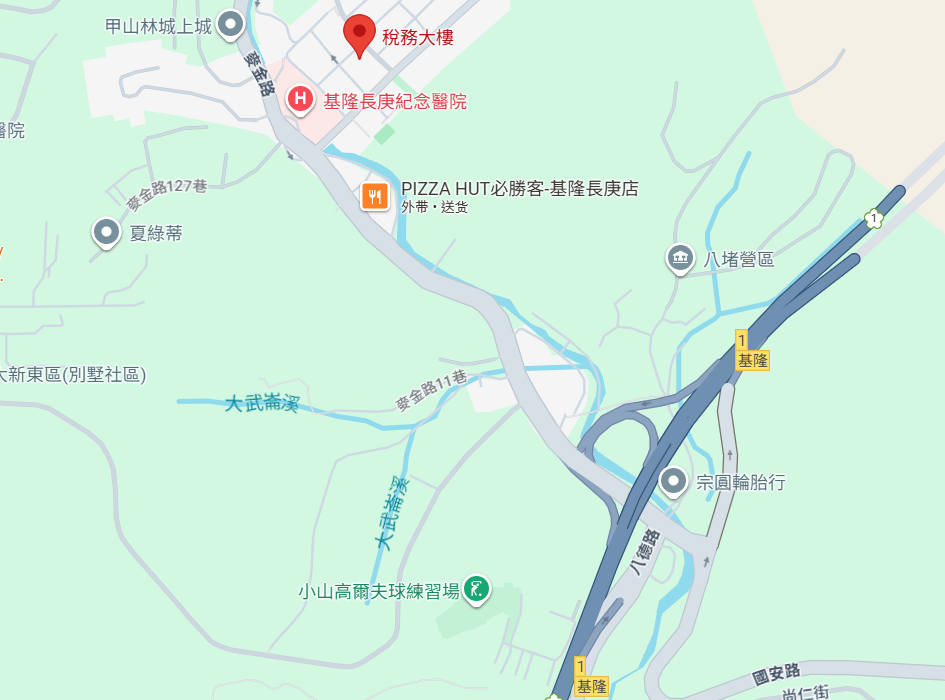 基隆位置圖