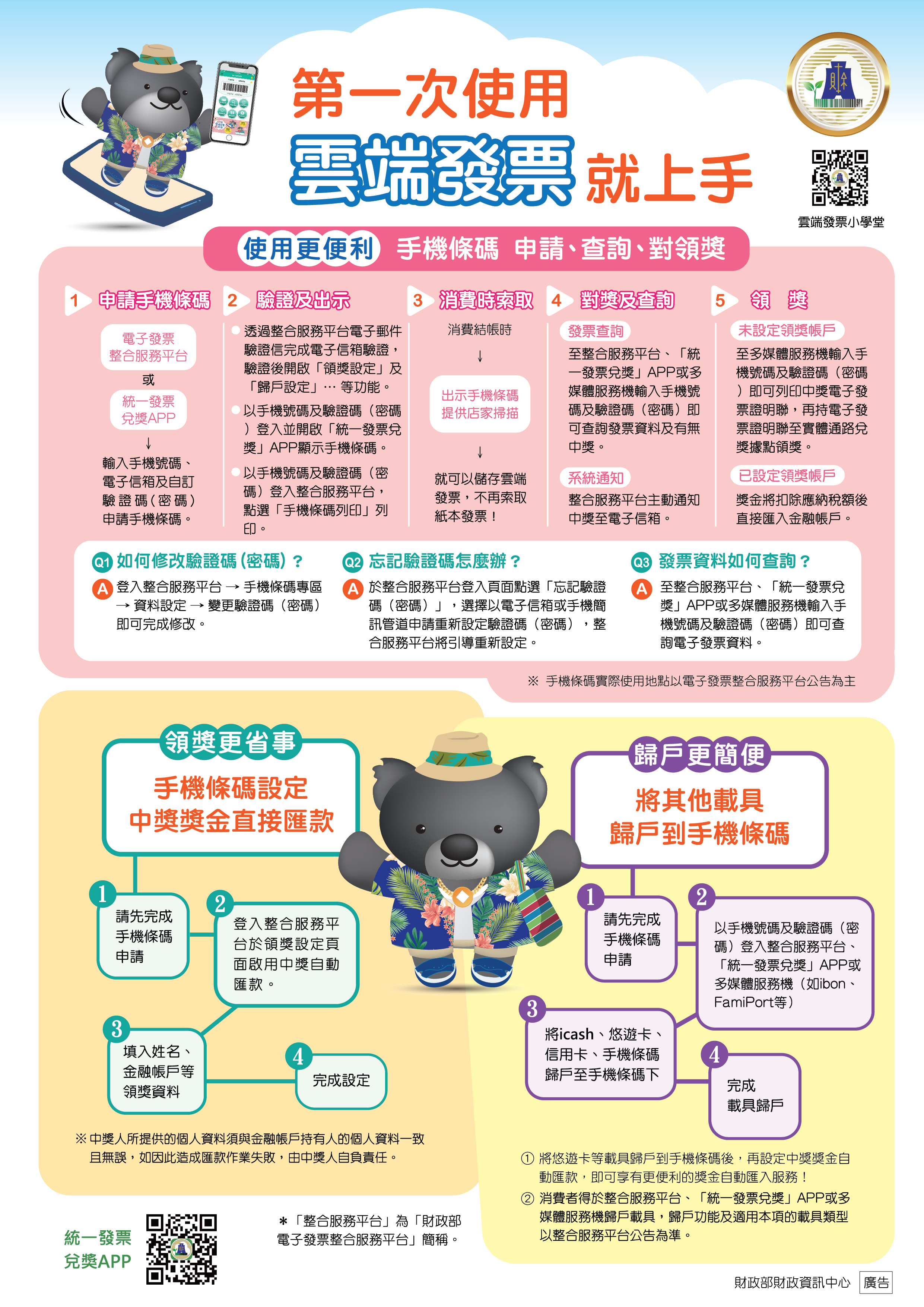 第一次使用雲端發票就上手（11307版）