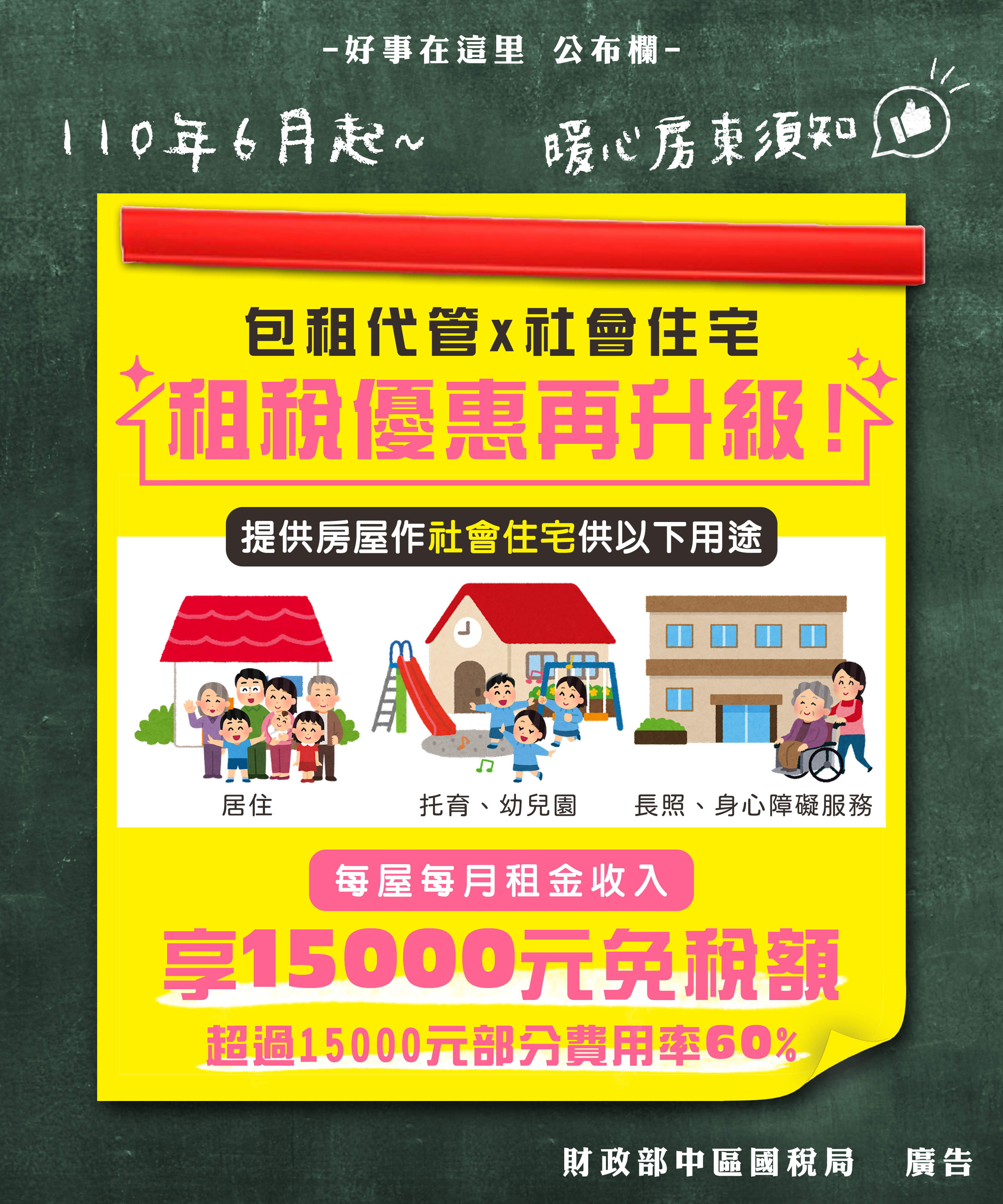 包租代管租稅優惠再升級