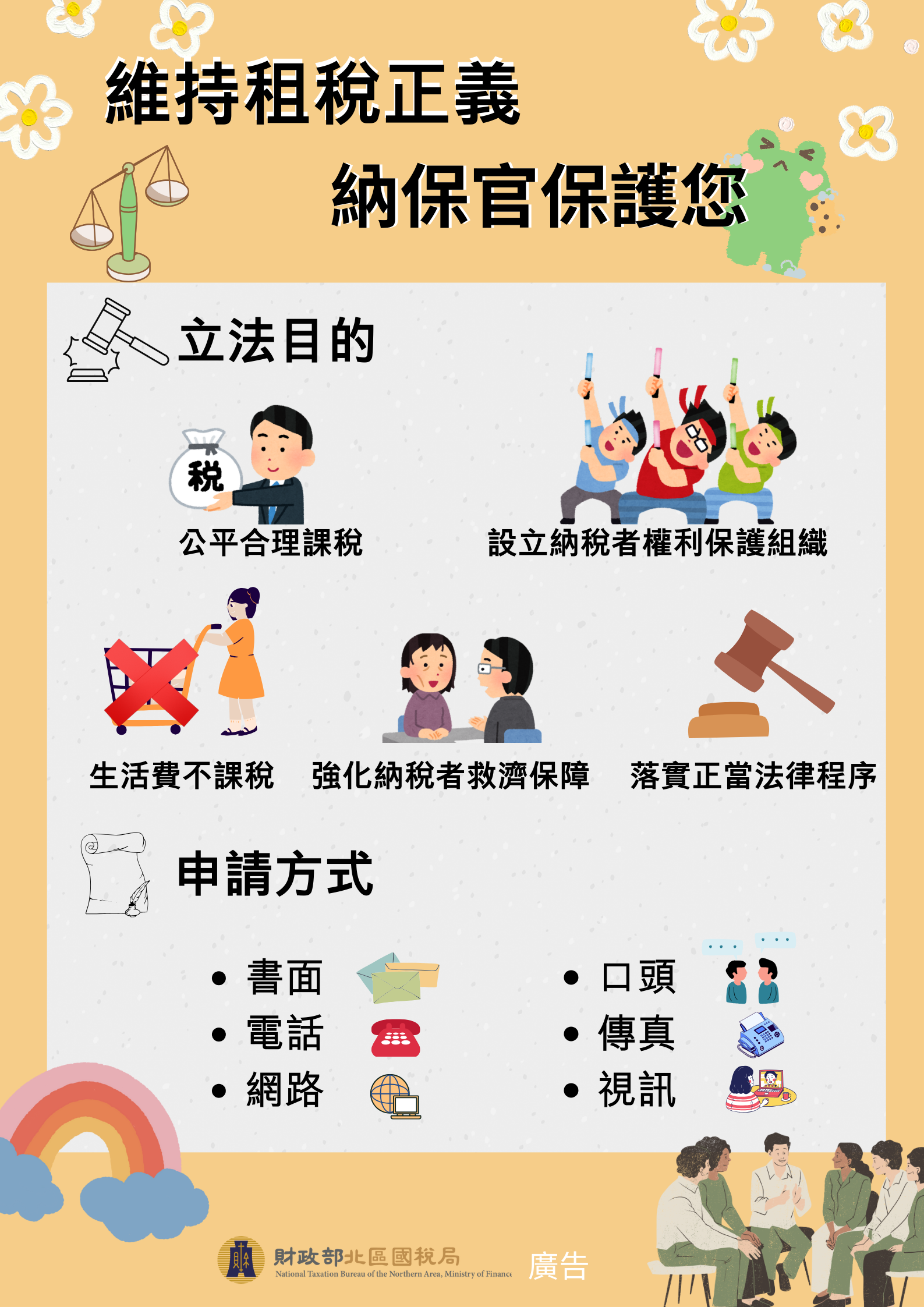 宣導納保官圖卡