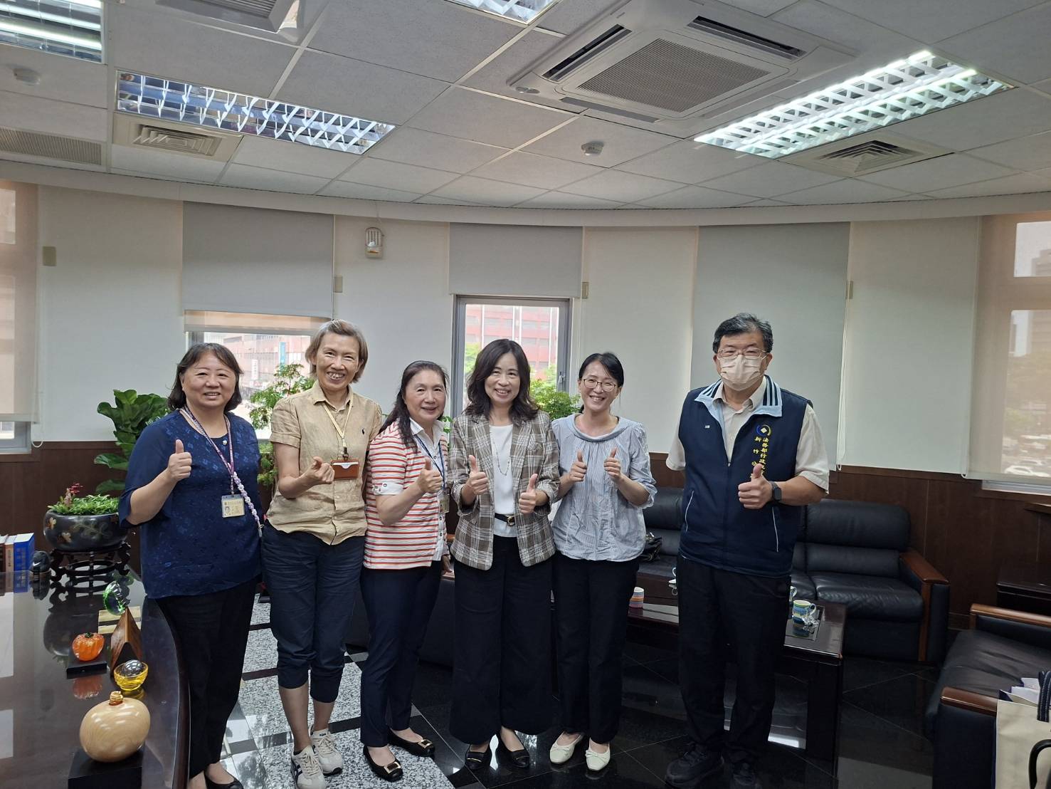 行政執行署拜訪分局長
