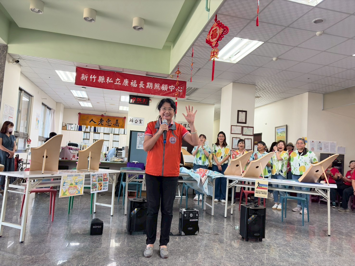 分局長至康福長照中心「溫情人間社團有愛」租稅宣導活動致詞