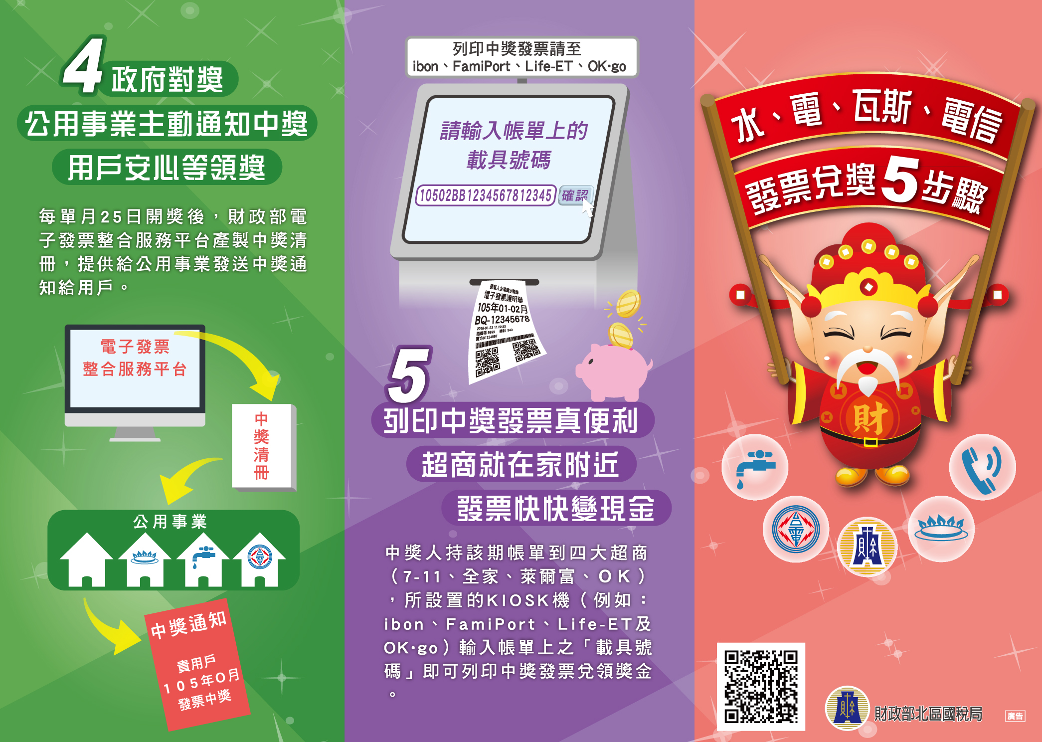 公用事業電子發票對獎5步驟(第4~5步驟)