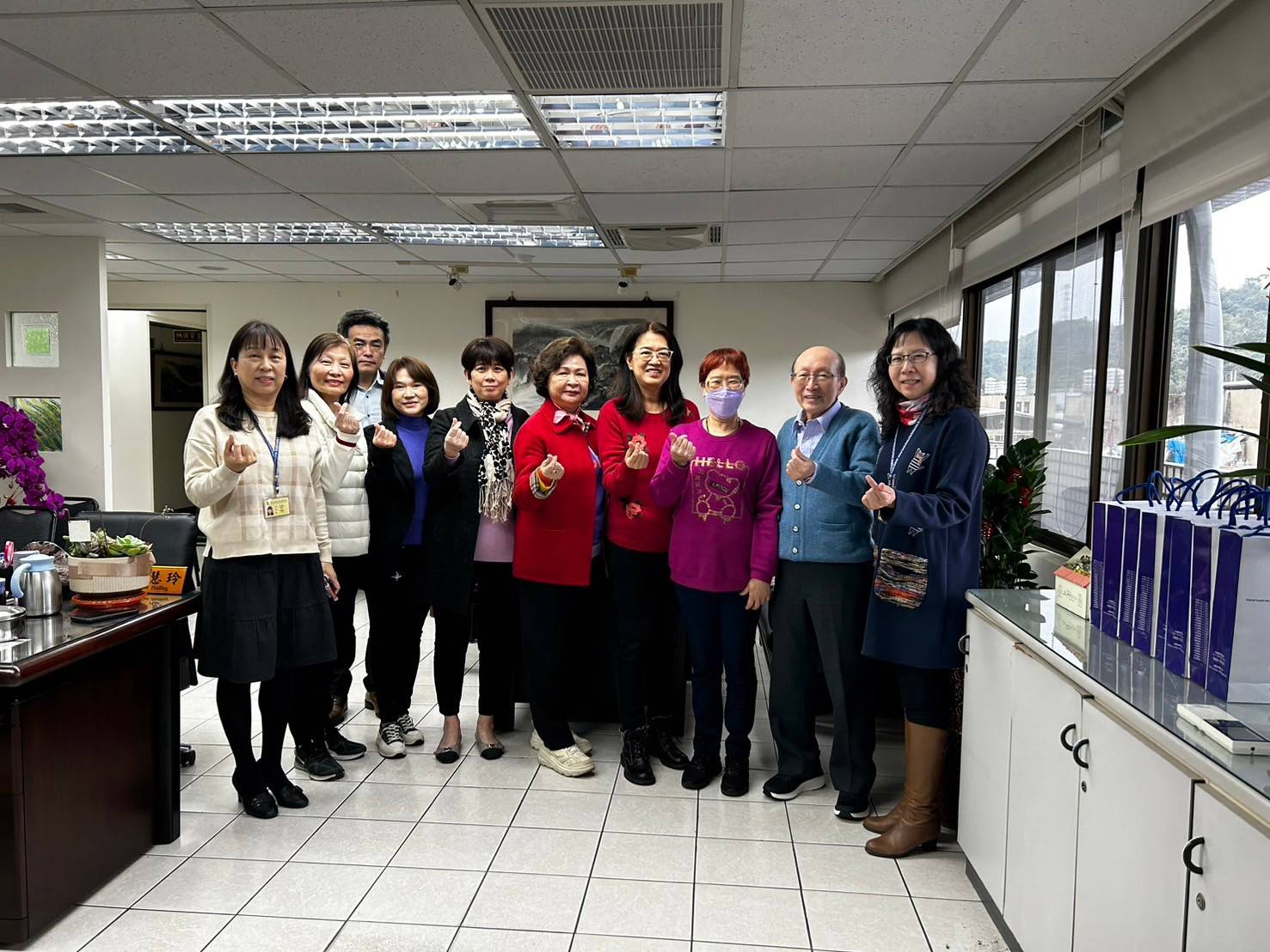 與基隆市記帳及報稅代理人公會代表之首長傾聽