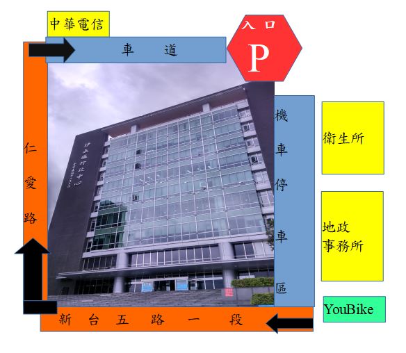 汐止停車場位置圖