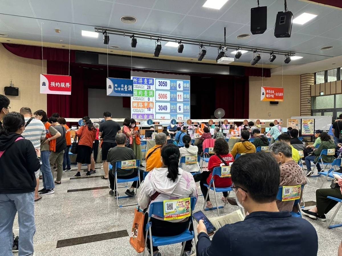 民眾報稅現場